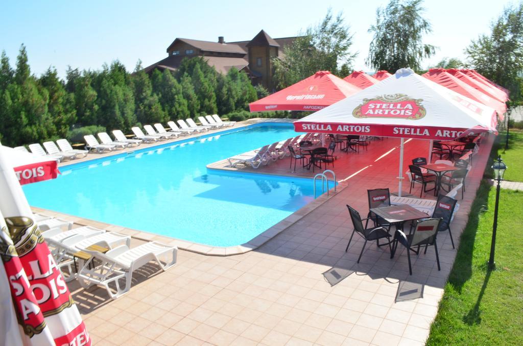 Panska Hata Hotel Nyzhnya Khortytsya Buitenkant foto