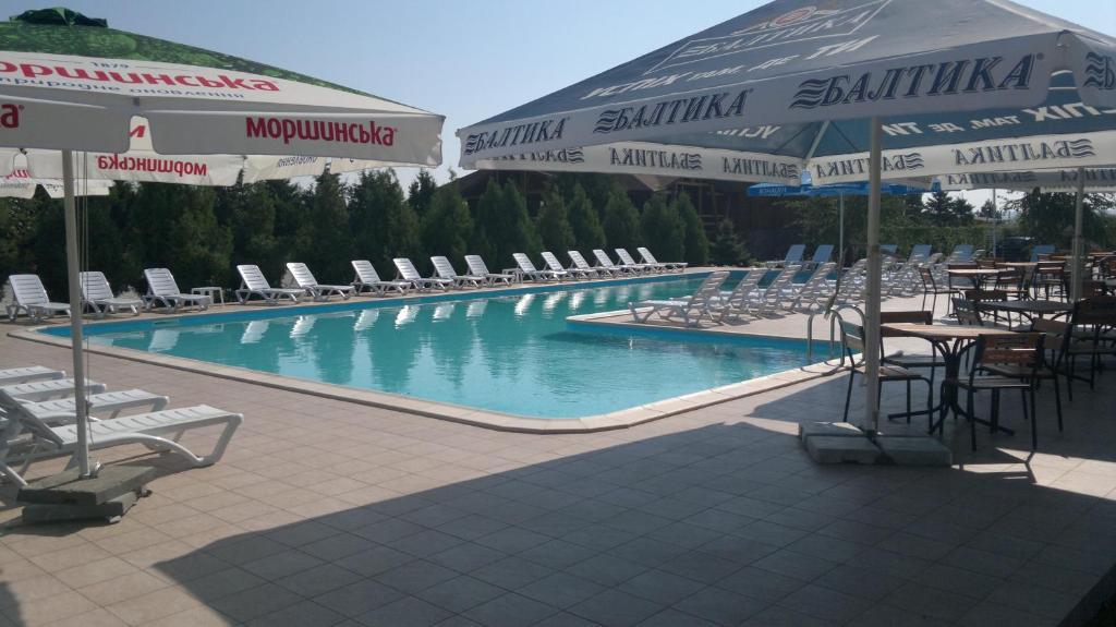 Panska Hata Hotel Nyzhnya Khortytsya Buitenkant foto